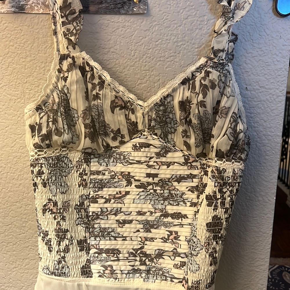Floral Free People Bodysuit